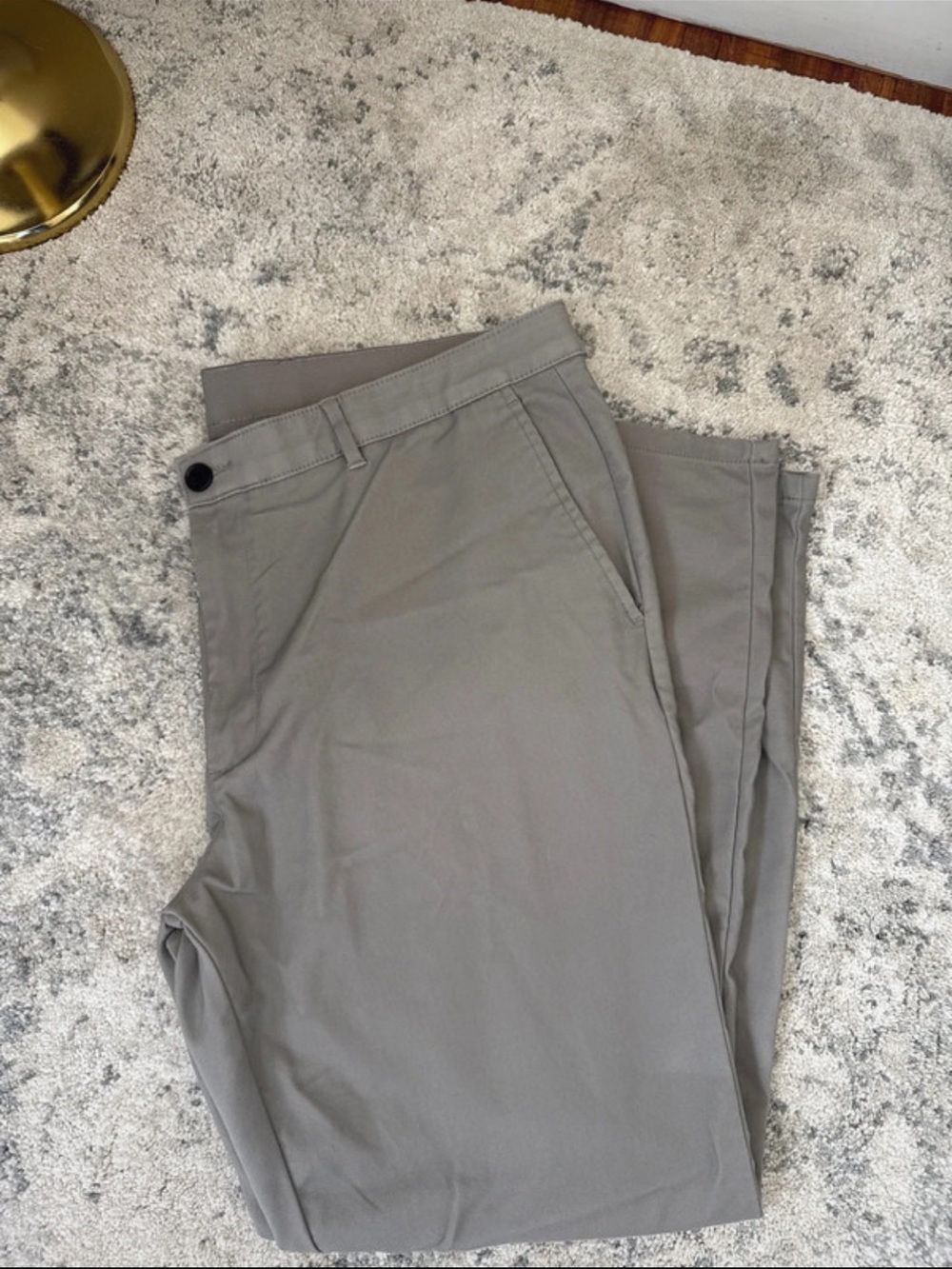 Alfani Men's Taupe Chino Pants
